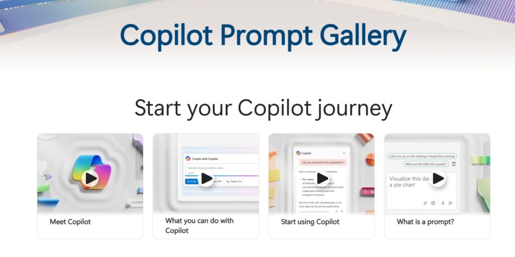 Microsoft Copilot Prompt Gallery